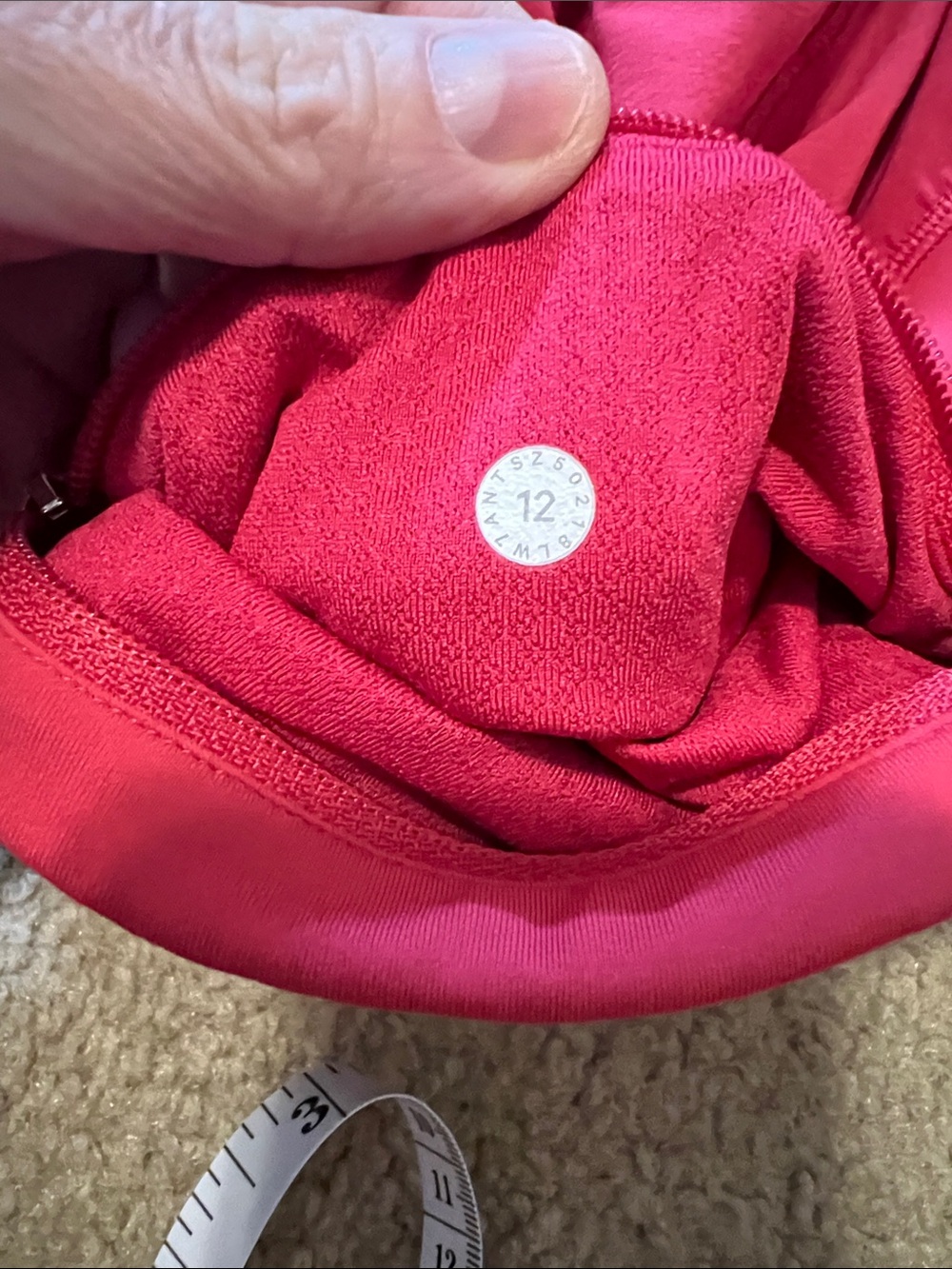 lululemon athletica Real Quick Perforated Running Shorts 3.5 inch, high rise - Picture 2 of 7